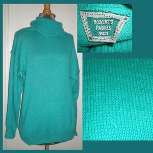 pull turquoise 18