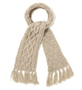 Lattice and Rope Cable Scarf ACCESSORIZE