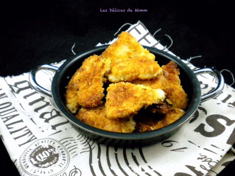 Des nuggets de poulet express