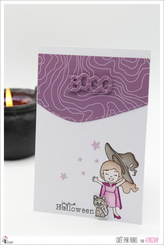 190720 - Carte Joyeux Halloween - AP A20 - J1 #1_4enscrap
