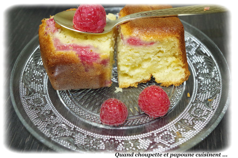 gâteau à la crème fraîche et aux framboises-2750