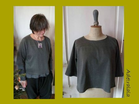 tee-shirt gris
