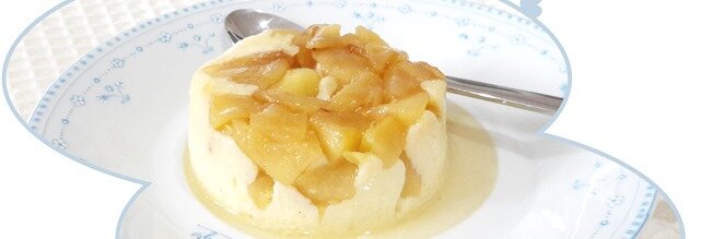 flans individuels aux pommes