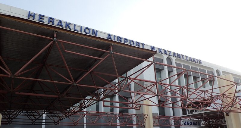 aéroport tubelé d'Héraklion
