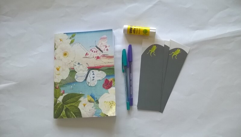 Matériel pour ce DIY Carnet 