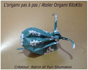 Atelier Origami KitoKito Escargot2