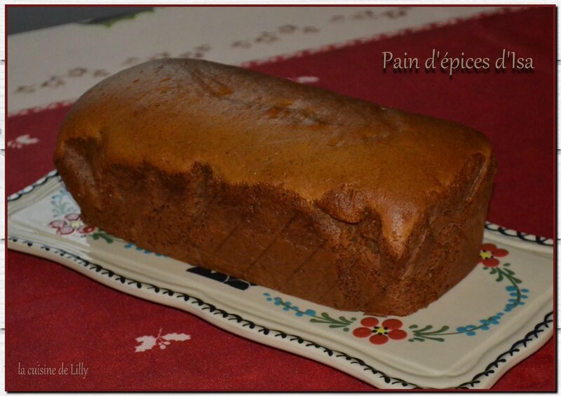 pain d'épices d'Isa
