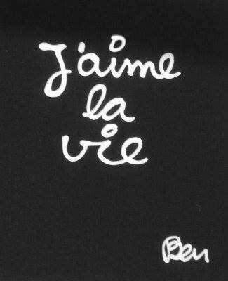 j'aime la vie