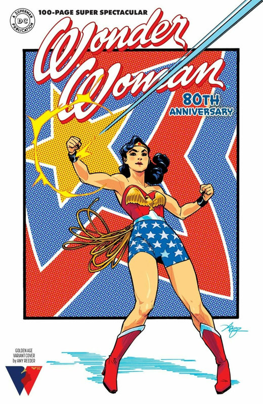 wonder woman 80th anniversary special golden age variant