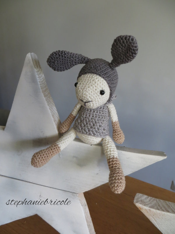amigurumi sur etoile