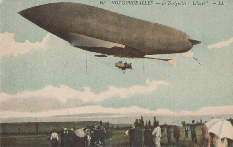 CPA Dirigeable Liberté XX3