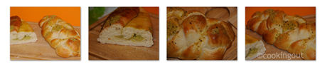 recettes Petites brioches feuilletées et tressées
