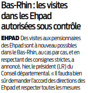 2020 04 19 SO Bas-Rhin les visites en ehpad