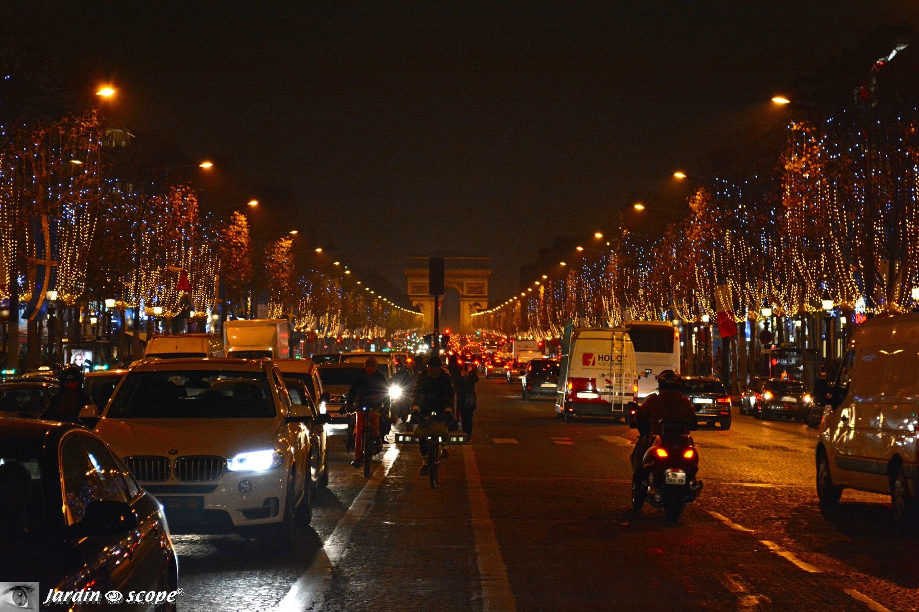 Marchés de Noël à Paris sur les Champs Élysées