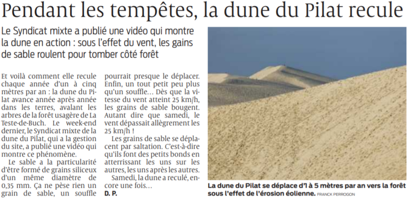 2021 12 01 SO Pendant les tempêtes la dune du Pilat recule