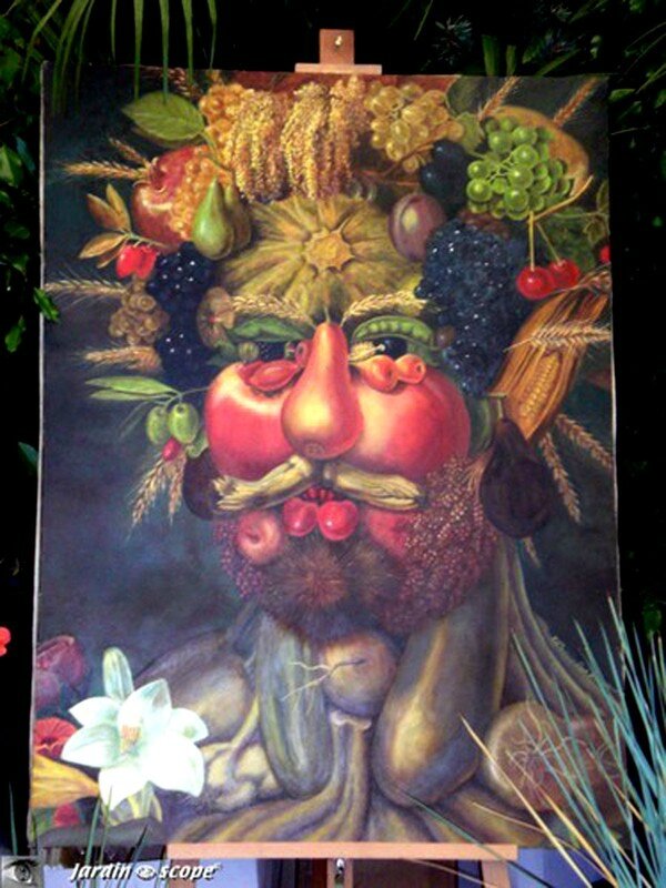 Portrait de Rodolphe II en Vertumnus 