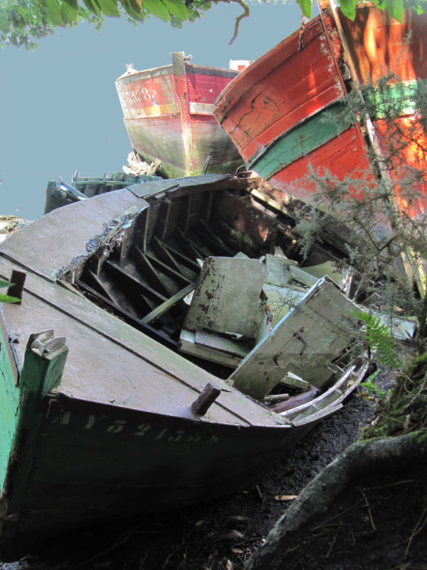 Cimetière de bateaux Epave Pluneret BONO