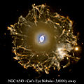 NGC 6543 La nébuleuse de l'<b>oeil</b> de <b>chat</b>