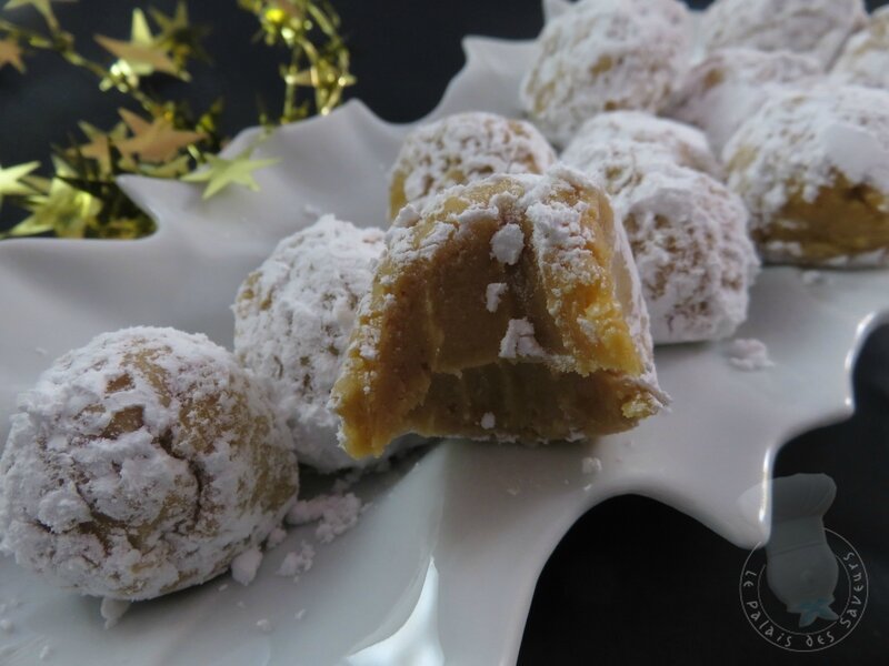 Truffes au beurre de cacahuètes