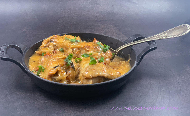 Poulet aux tomates séchées et au parmesan 3