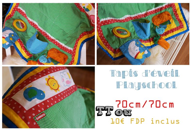 Tapis d'eveil playskool