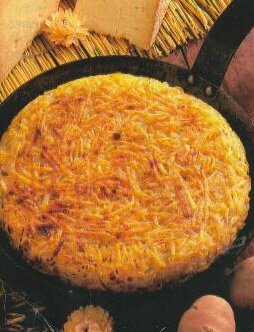 galette de pommes de terre au cantal