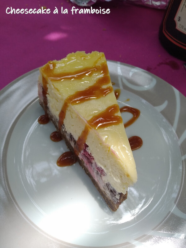 cheesecake à la framboise1
