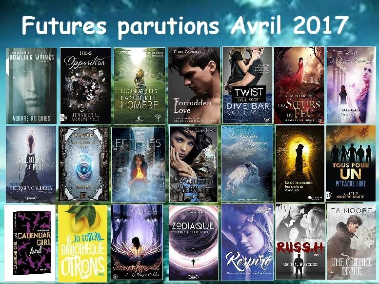 futures parutions avril 2017