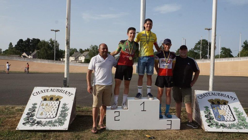 Podium 500m Cadet