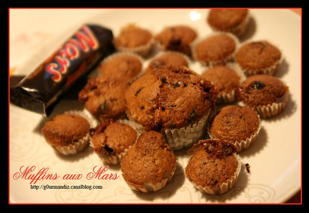 Muffins aux Mars à la Angel