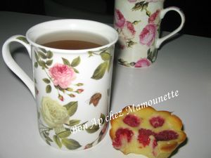Clafoutis à la crème aux framboises du jardin 017