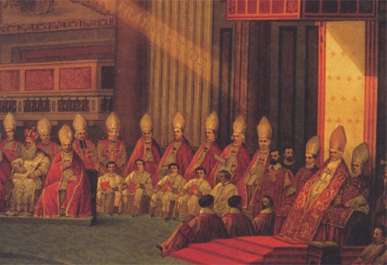 Concile Vatican I, Pie IX, 1870