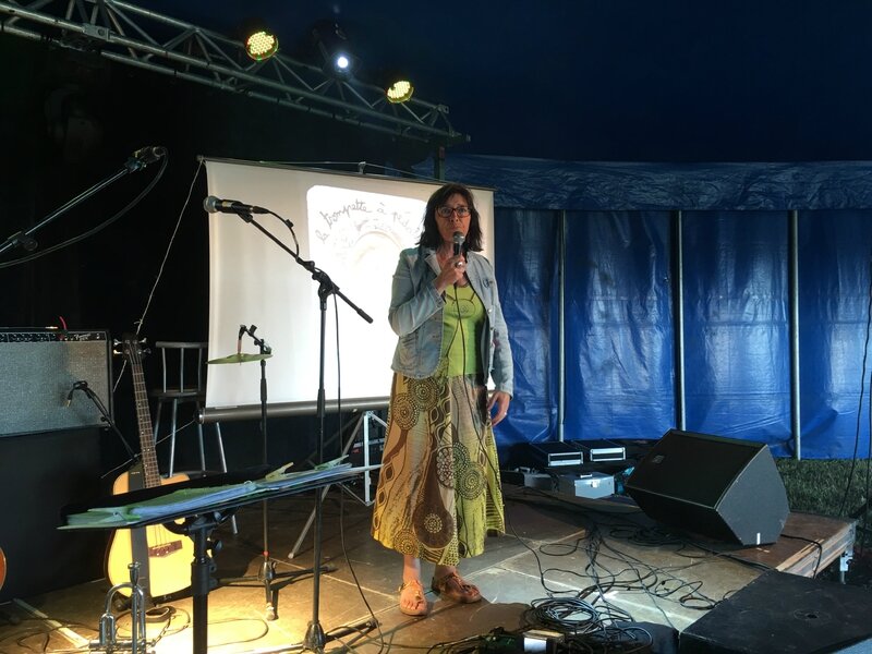 Christine Henderycksen présidente association Chauffer dans la Noirceur festival CDLN 2016 Montmartin sur mer