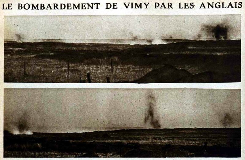 Bombardement de VImy1