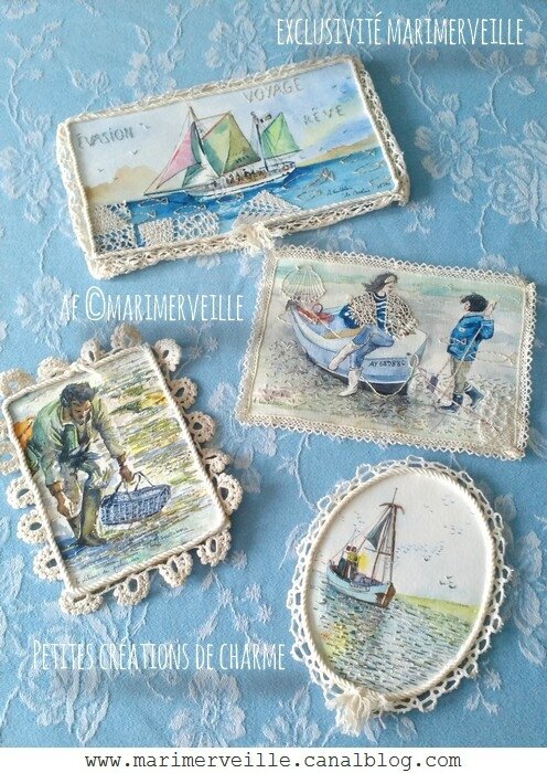 Collection Marin-Marine-aquarelles brodées AF