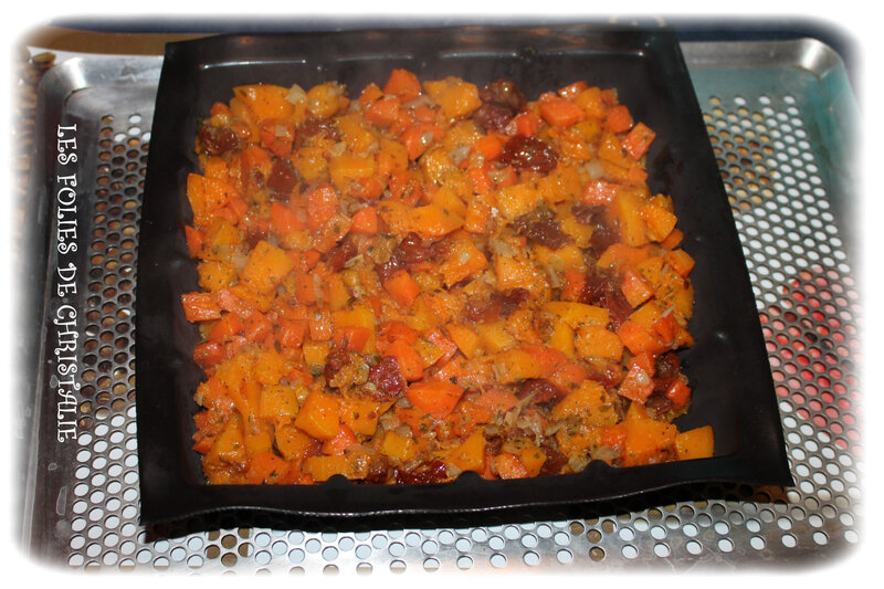 Crumble légumes 4