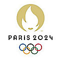 Logo des Jeux Olympiques <b>2024</b>
