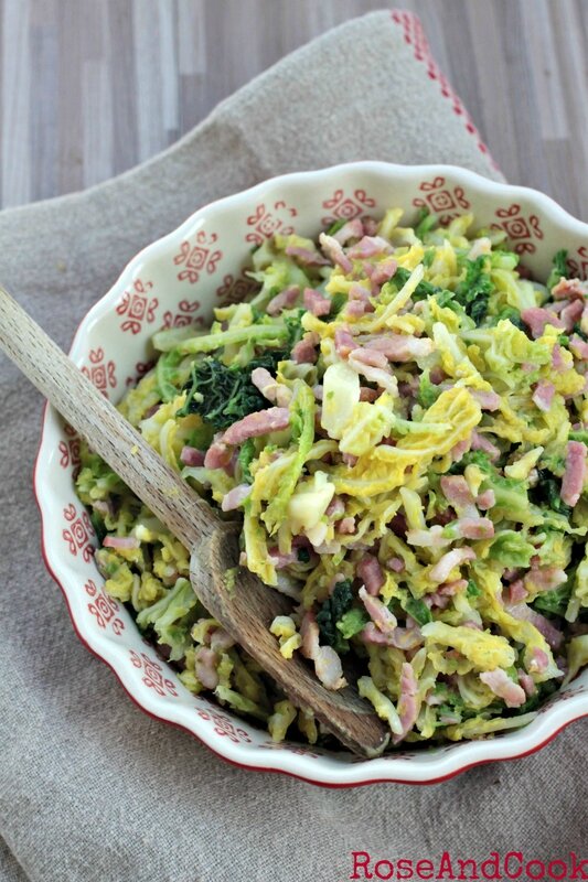Chou vert sauté