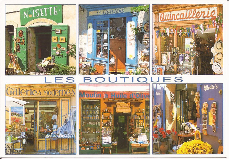 Provence-Les boutiques