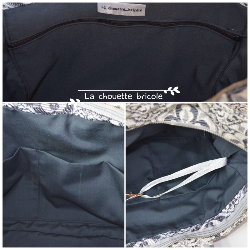 Tote bag-sac-La chouette bricole