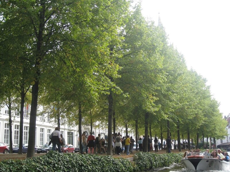 croisière à Bruges, Belgique