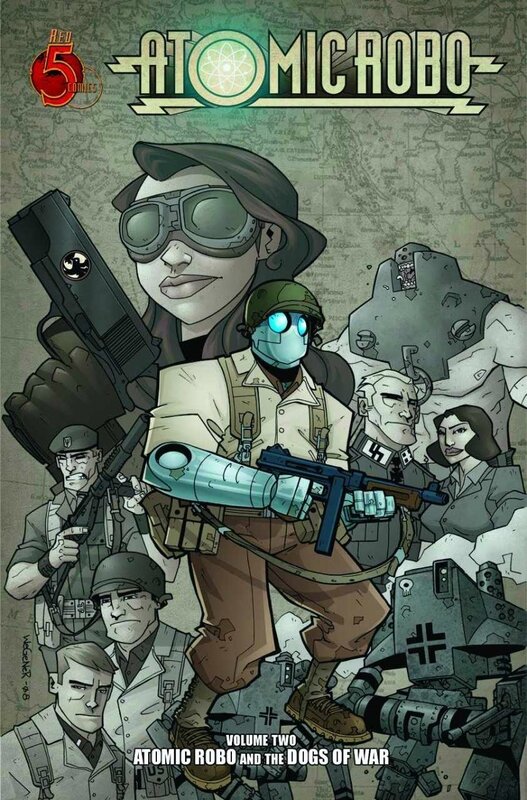 red 5 atomic robo vol 02 the dogs of war TP
