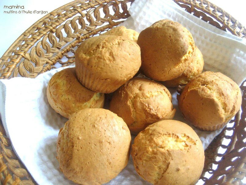 muffins huile d'argan