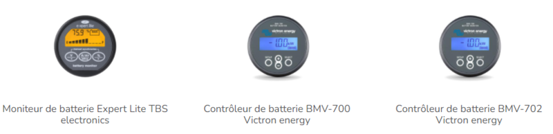 Des appareils de monitoring signés Victron Energy et TBS Electronics