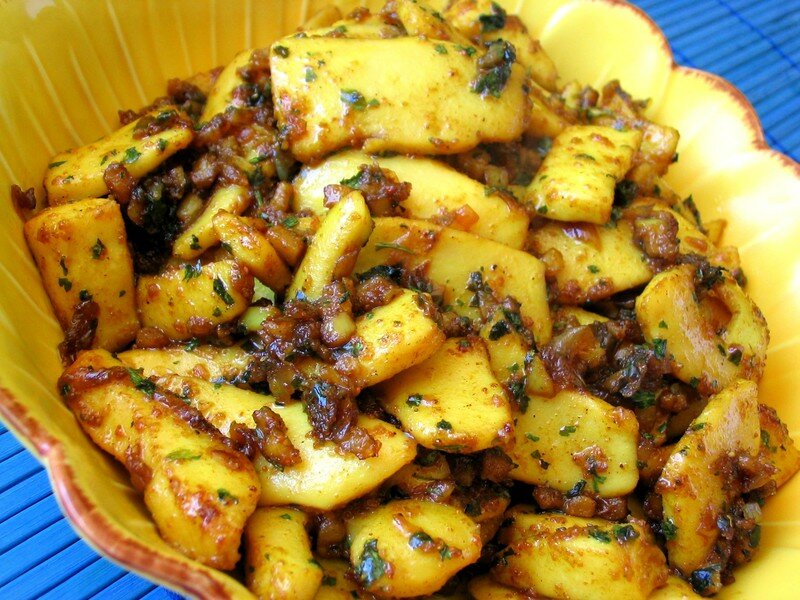 Seiches au Curry
