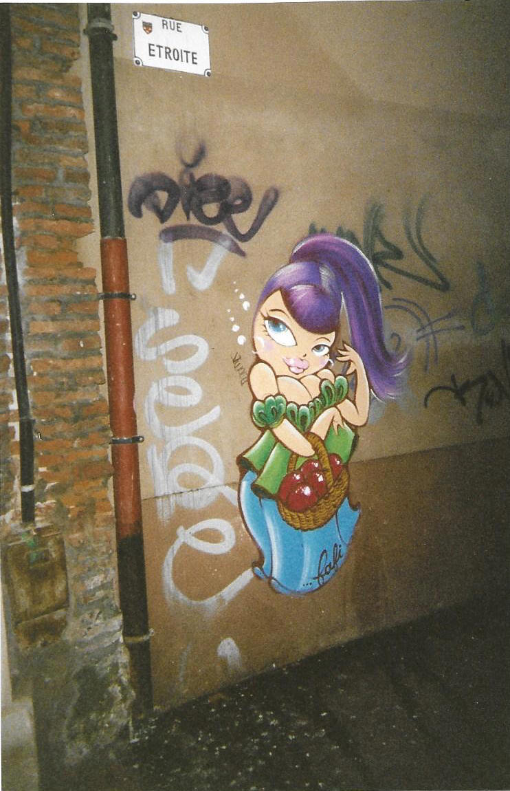 Toulouse, rue Etroite, graf (31)