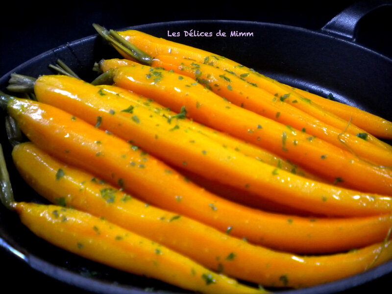 Carottes glacées au sirop d’érable 5