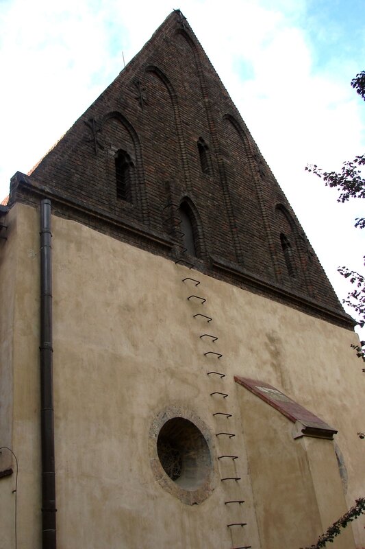 Prague synagogue Vieille-Nouvelle 35