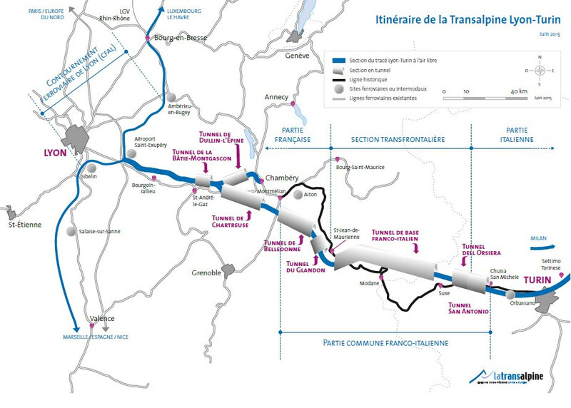 Itineraire de la Transalpine LT juin 2015