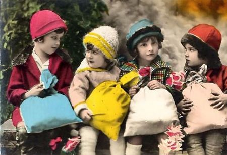 vintage_children_easter_paques_enfants